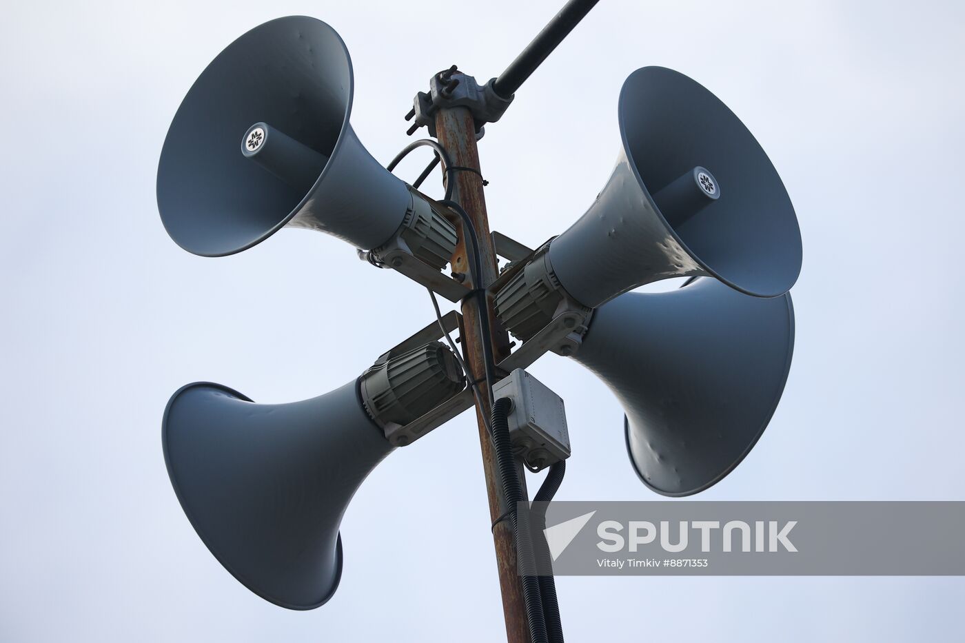 Russia Emergency Warning Systems Test