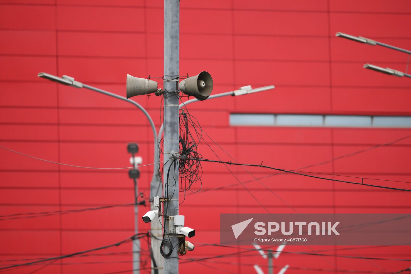 Russia Emergency Warning Systems Test