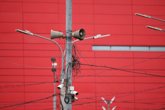 Russia Emergency Warning Systems Test