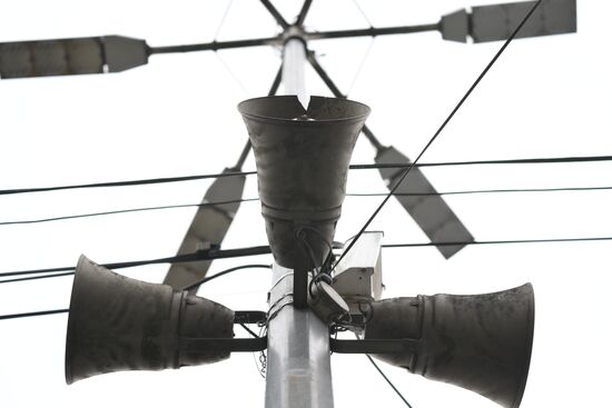 Russia Emergency Warning Systems Test