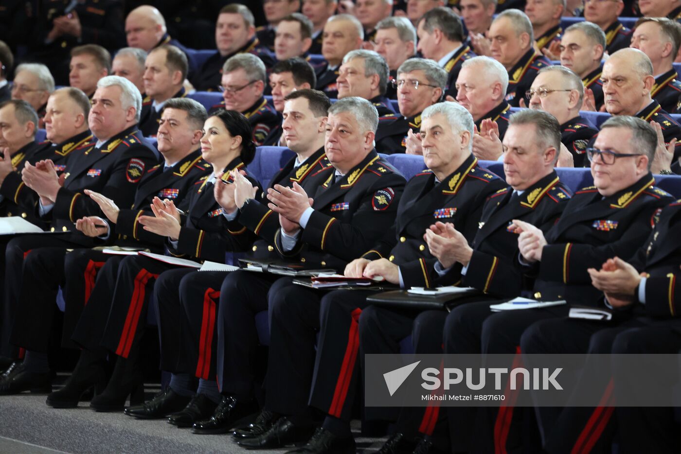 Russia Putin Interior Ministry Board