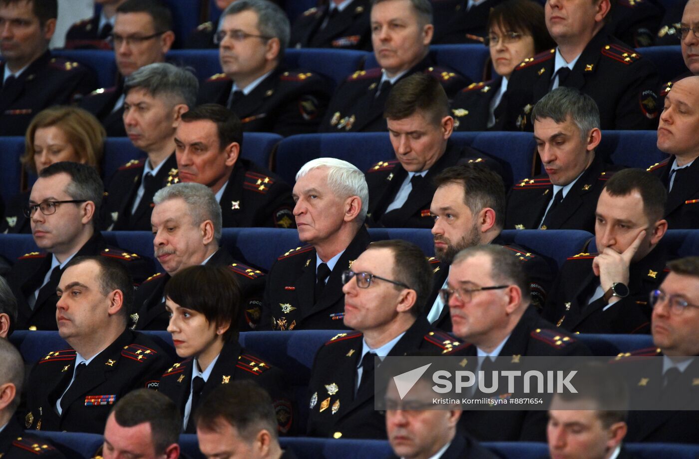 Russia Putin Interior Ministry Board