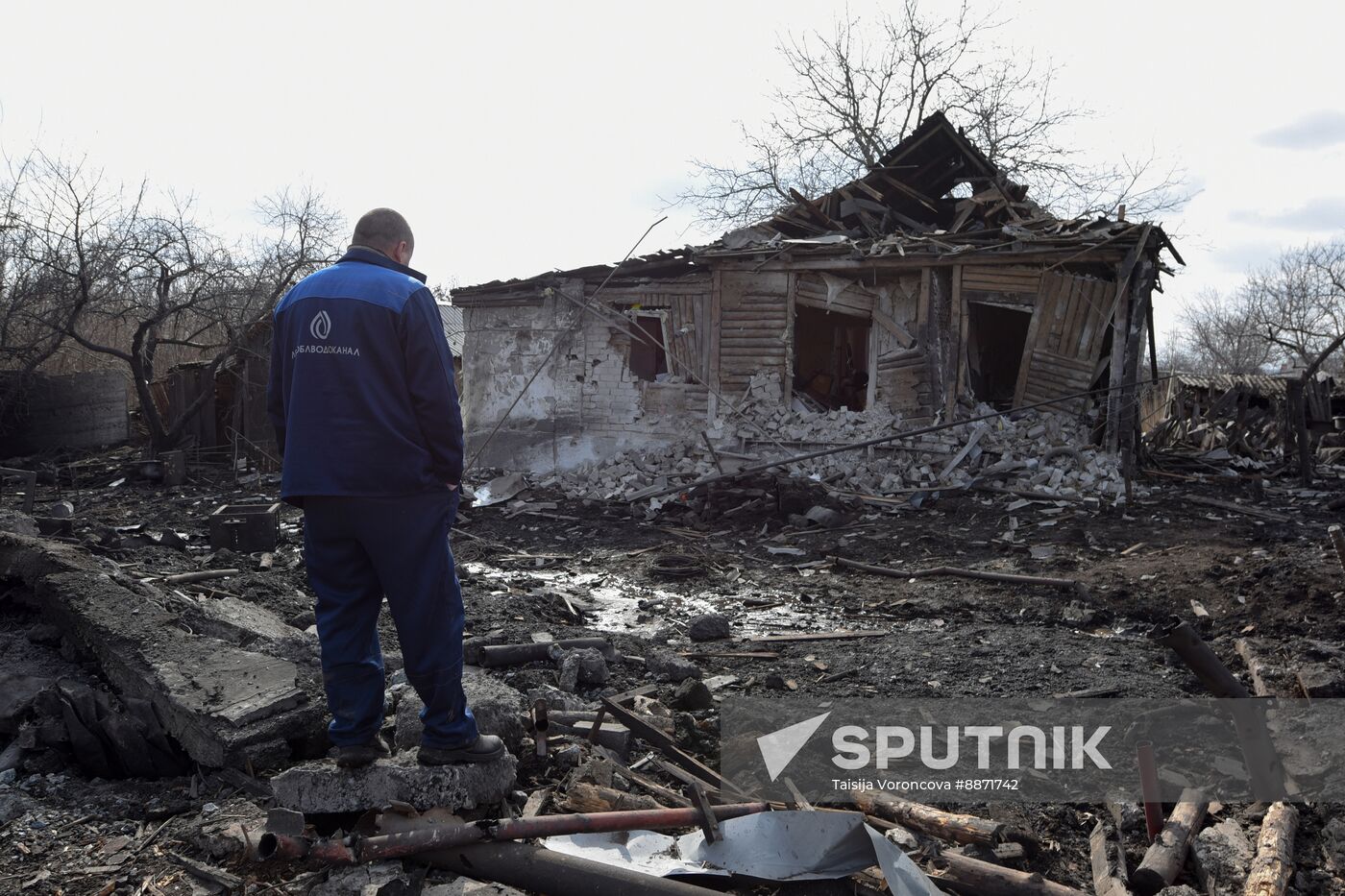 Russia Ukraine Military Operation Shelling