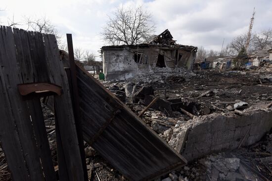 Russia Ukraine Military Operation Shelling