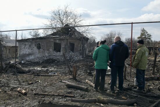 Russia Ukraine Military Operation Shelling