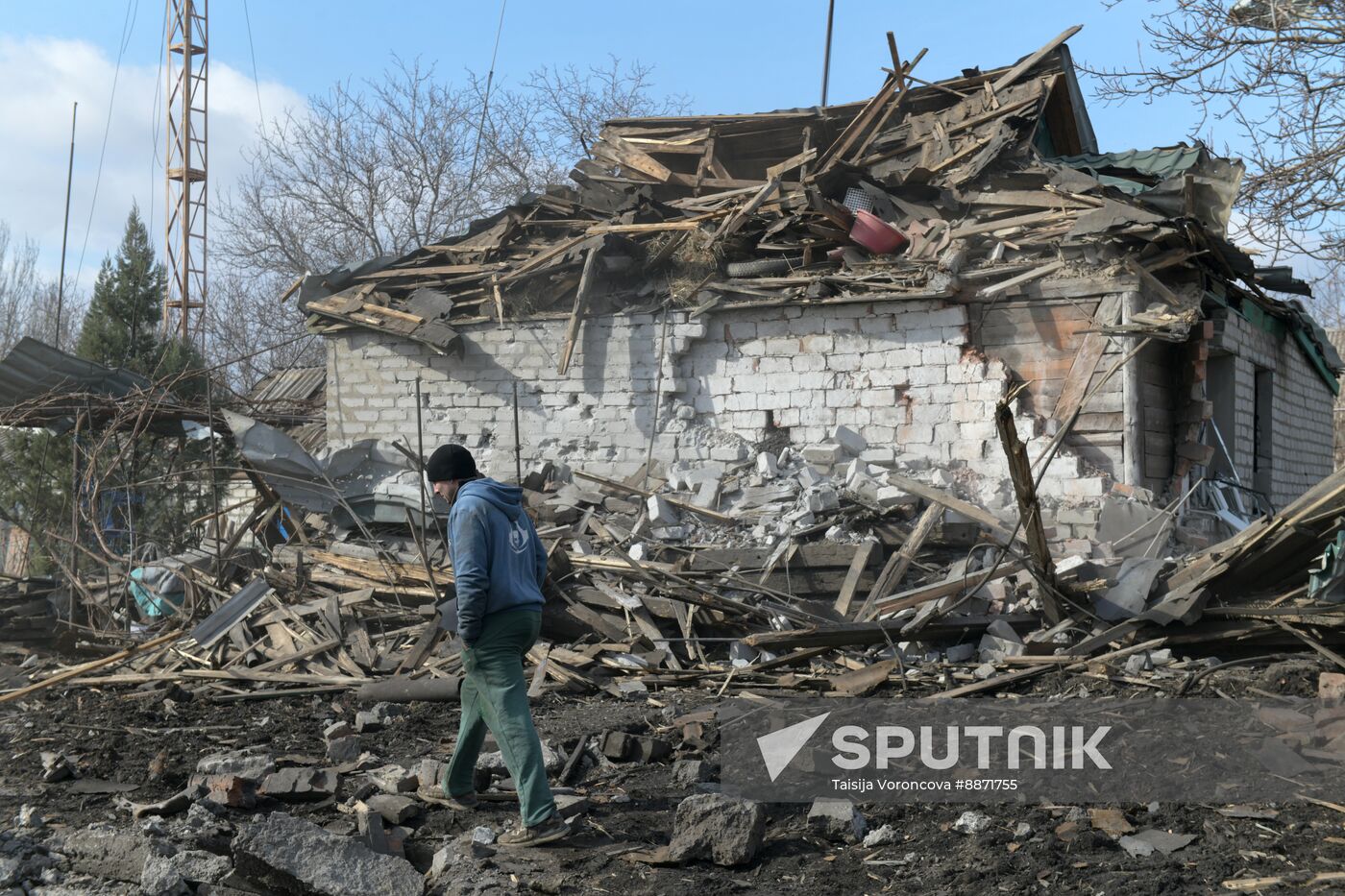 Russia Ukraine Military Operation Shelling