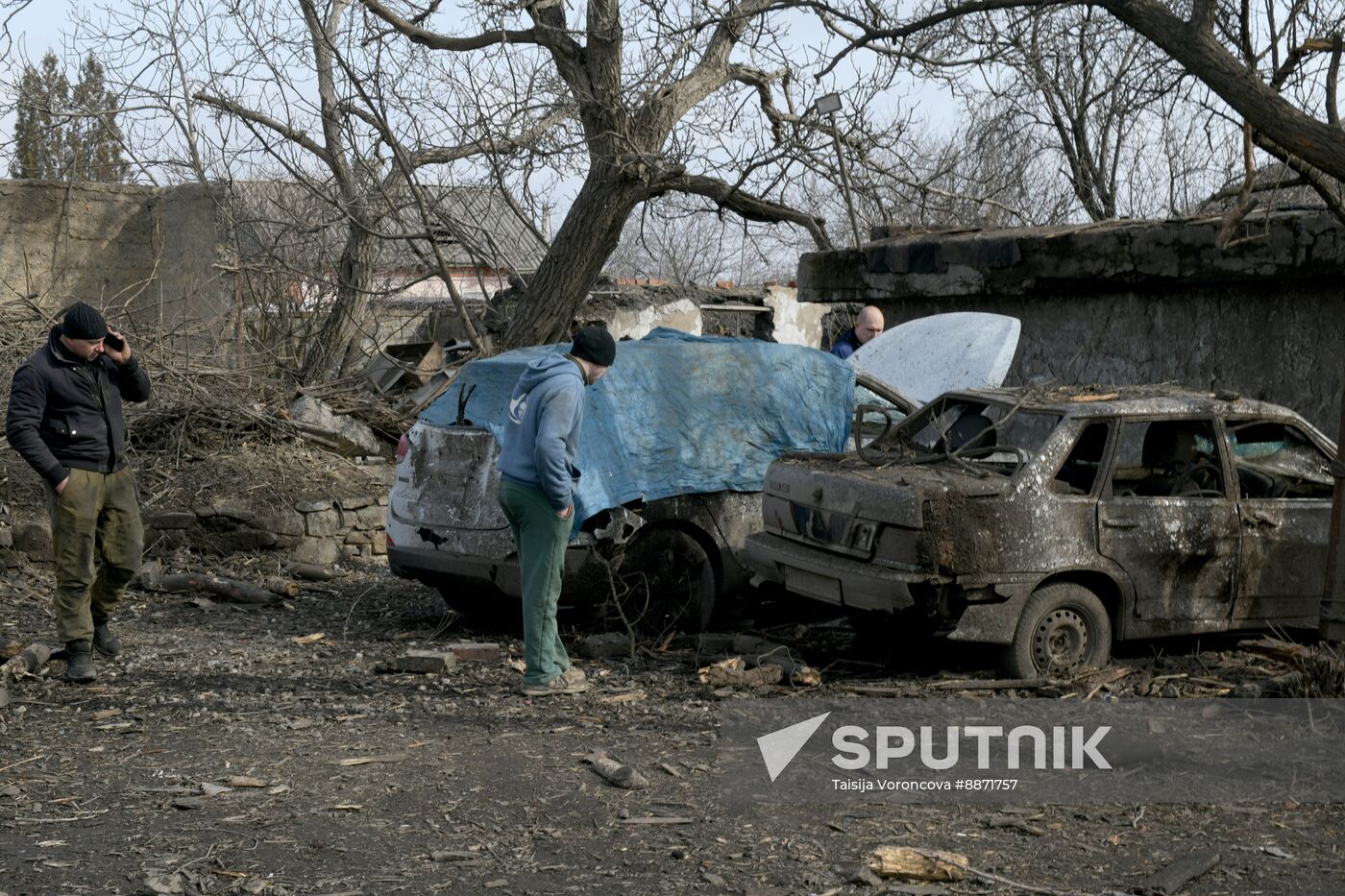 Russia Ukraine Military Operation Shelling
