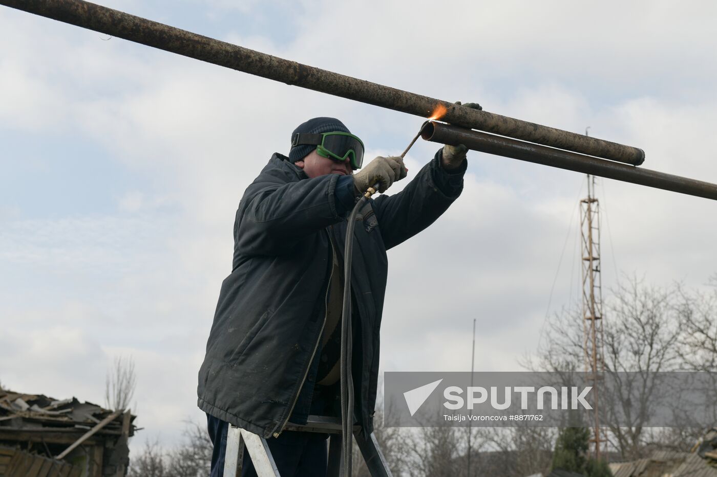 Russia Ukraine Military Operation Shelling