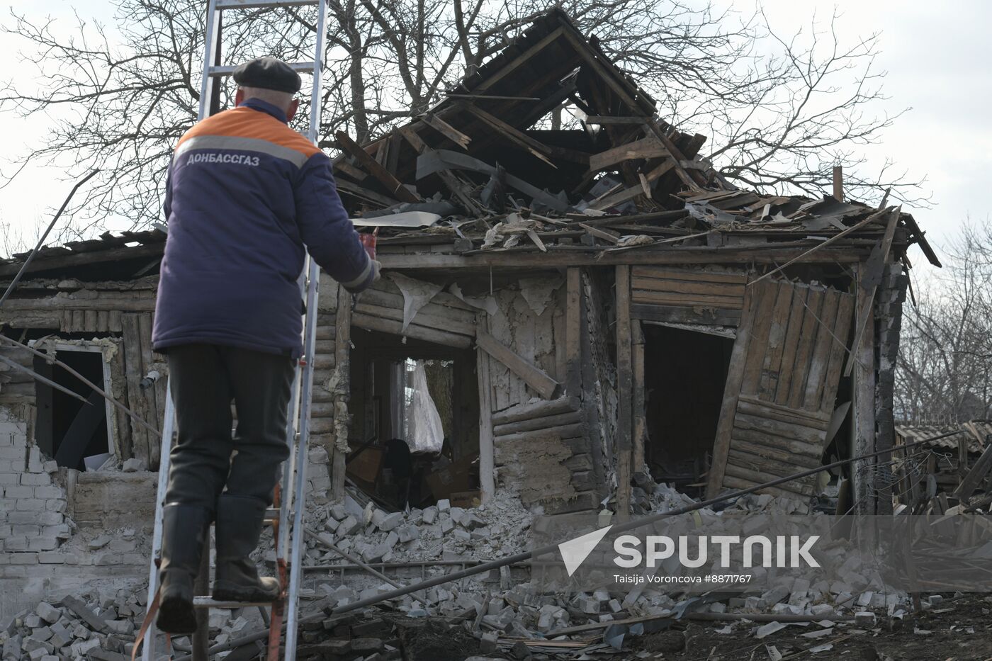 Russia Ukraine Military Operation Shelling
