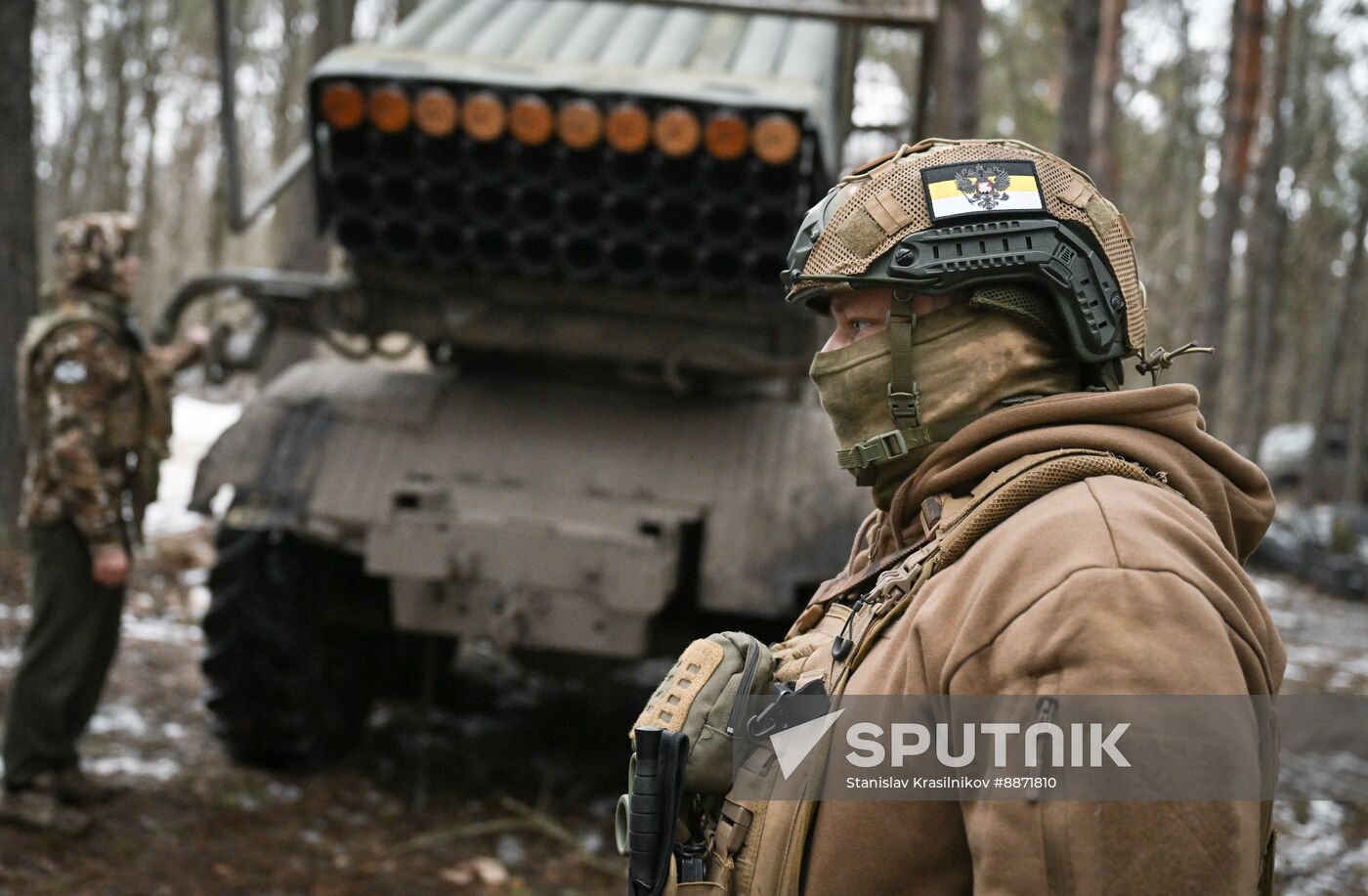 Russia Ukraine Kursk Attack Artillery Unit