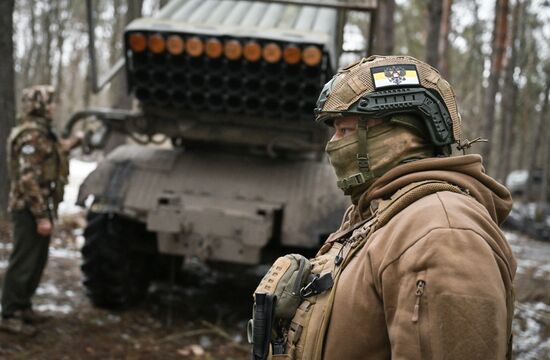 Russia Ukraine Kursk Attack Artillery Unit