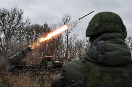 Russia Ukraine Kursk Attack Artillery Unit