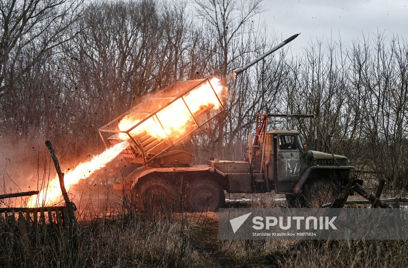 Russia Ukraine Kursk Attack Artillery Unit