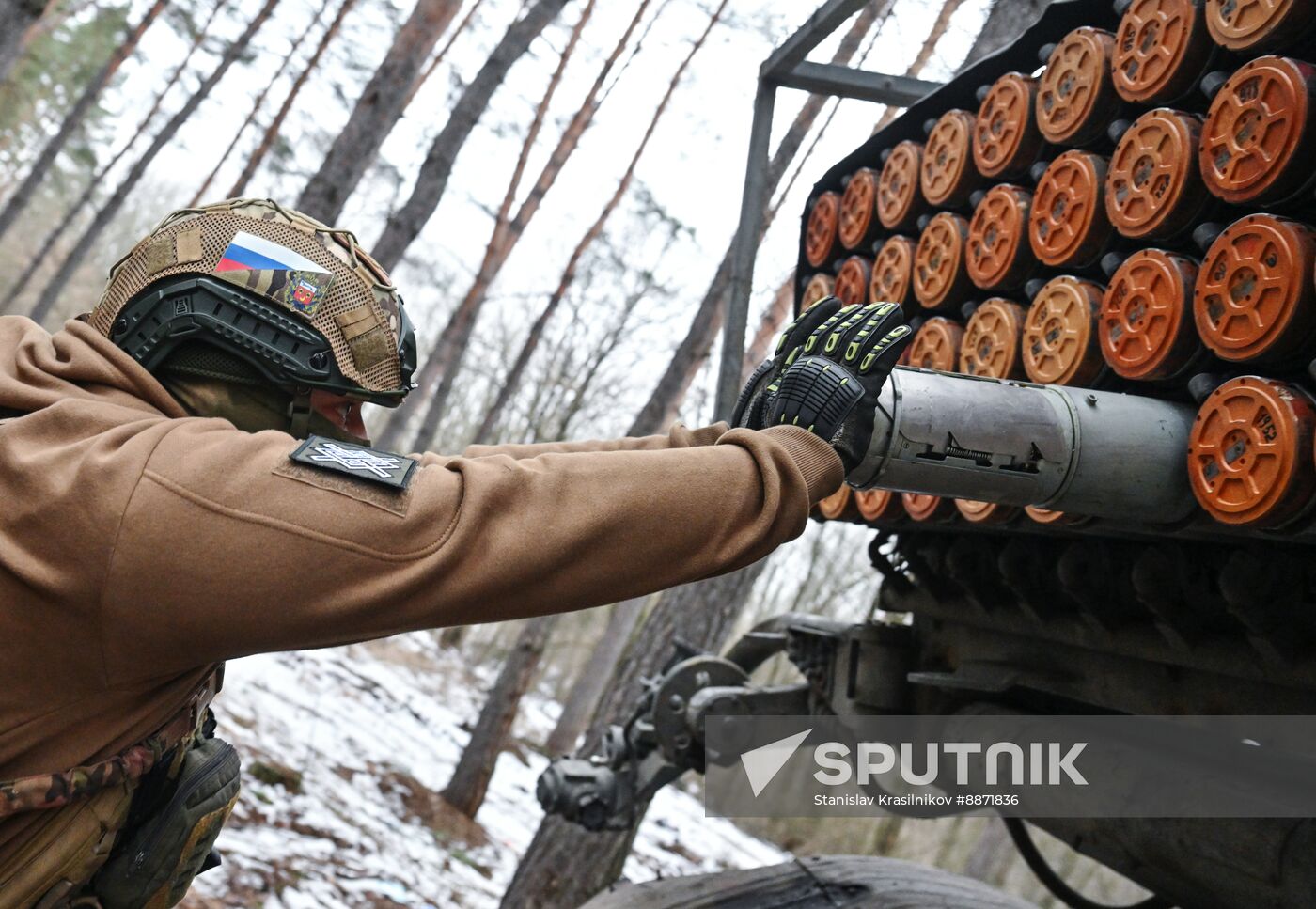 Russia Ukraine Kursk Attack Artillery Unit