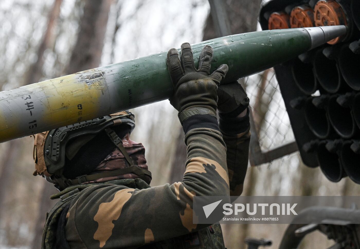 Russia Ukraine Kursk Attack Artillery Unit