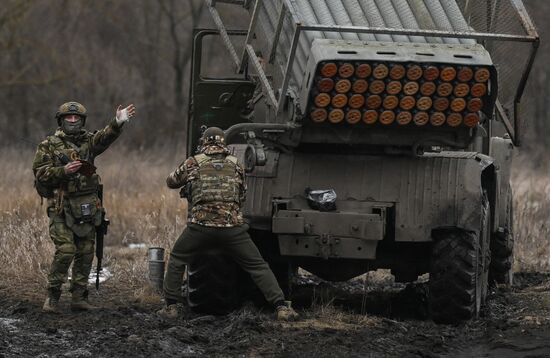 Russia Ukraine Kursk Attack Artillery Unit