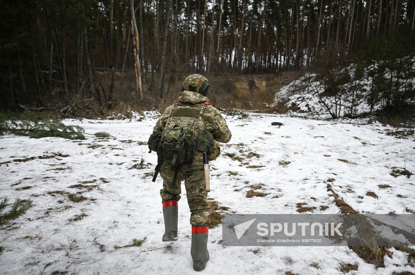 Russia Ukraine Kursk Attack Combat Training