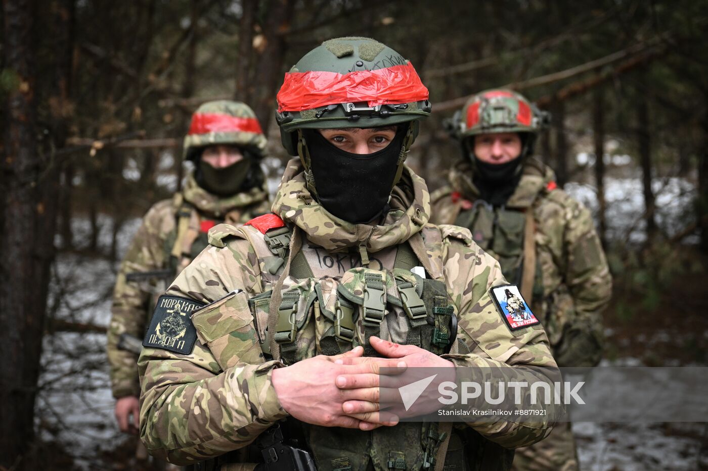 Russia Ukraine Kursk Attack Combat Training