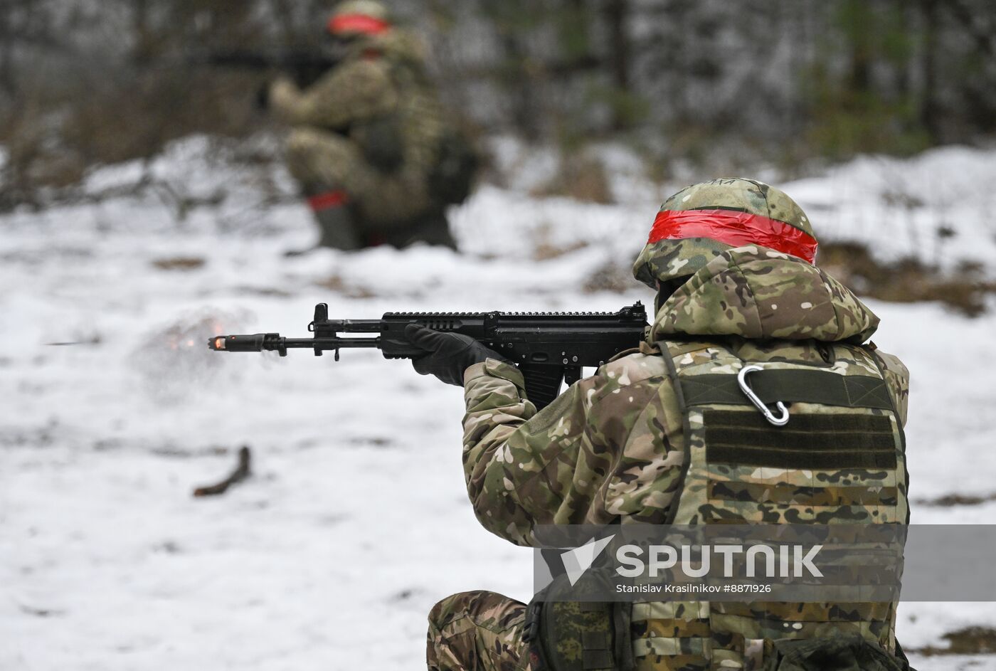 Russia Ukraine Kursk Attack Combat Training