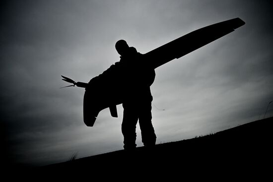 Russia Ukraine Kursk Attack UAVs