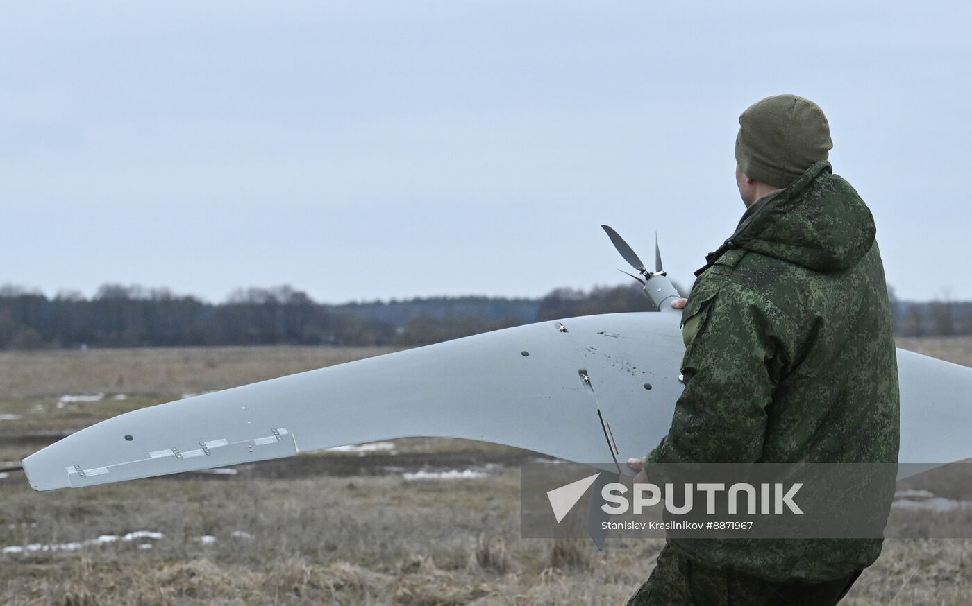 Russia Ukraine Kursk Attack UAVs