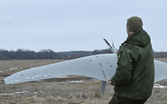 Russia Ukraine Kursk Attack UAVs