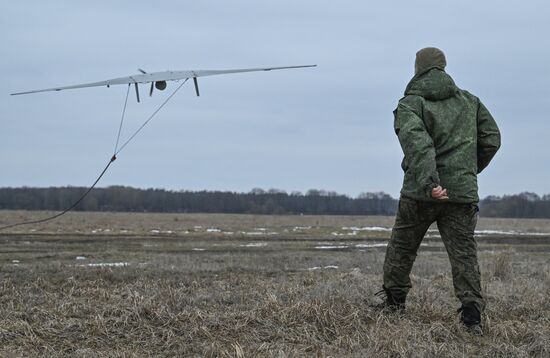 Russia Ukraine Kursk Attack UAVs