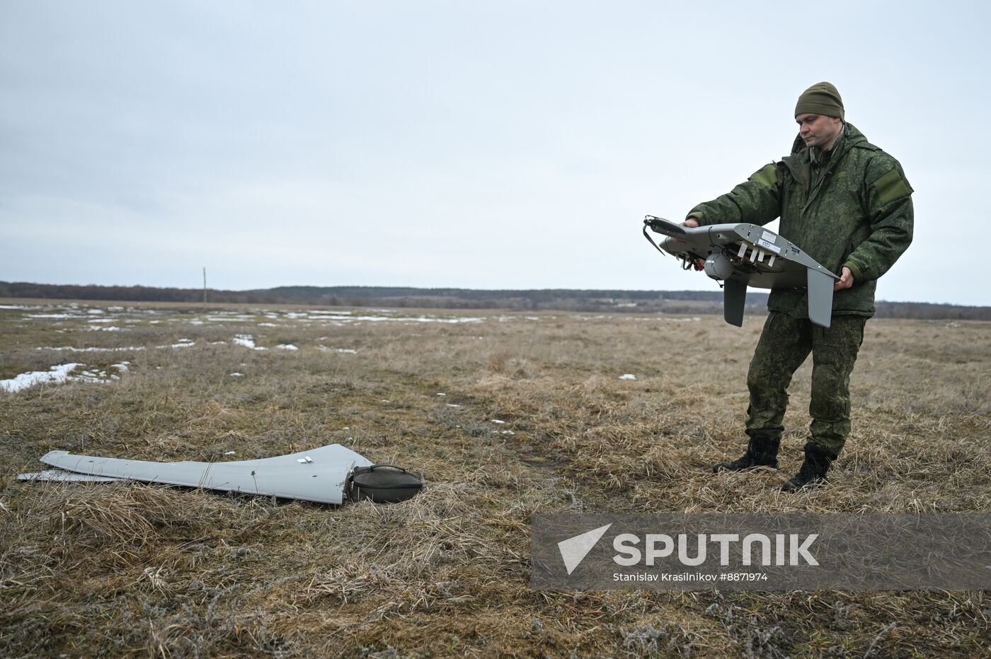 Russia Ukraine Kursk Attack UAVs