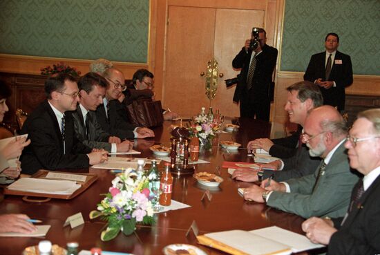 US Vice President Al Gore visits Russia