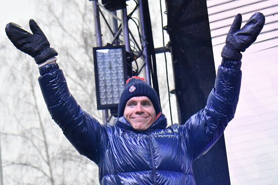 Russia Cross-Country Skiing Championships Men Free
