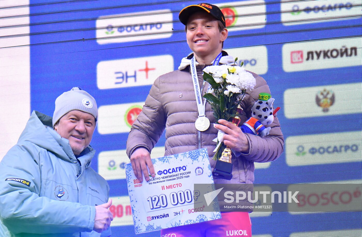 Russia Cross-Country Skiing Championships Men Free