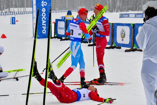 Russia Cross-Country Skiing Championships Men Free