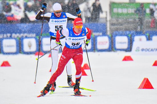 Russia Cross-Country Skiing Championships Men Free