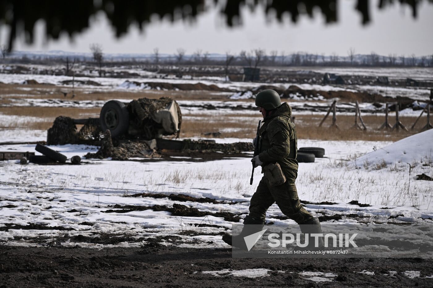 Russia Ukraine Military Operation Troops Training