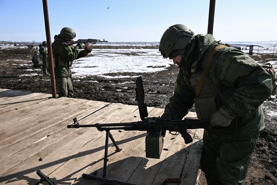 Russia Ukraine Military Operation Troops Training