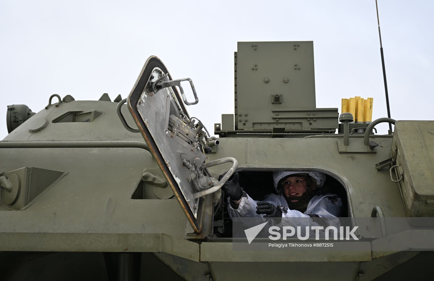 Russia Defence Female Cadets Training