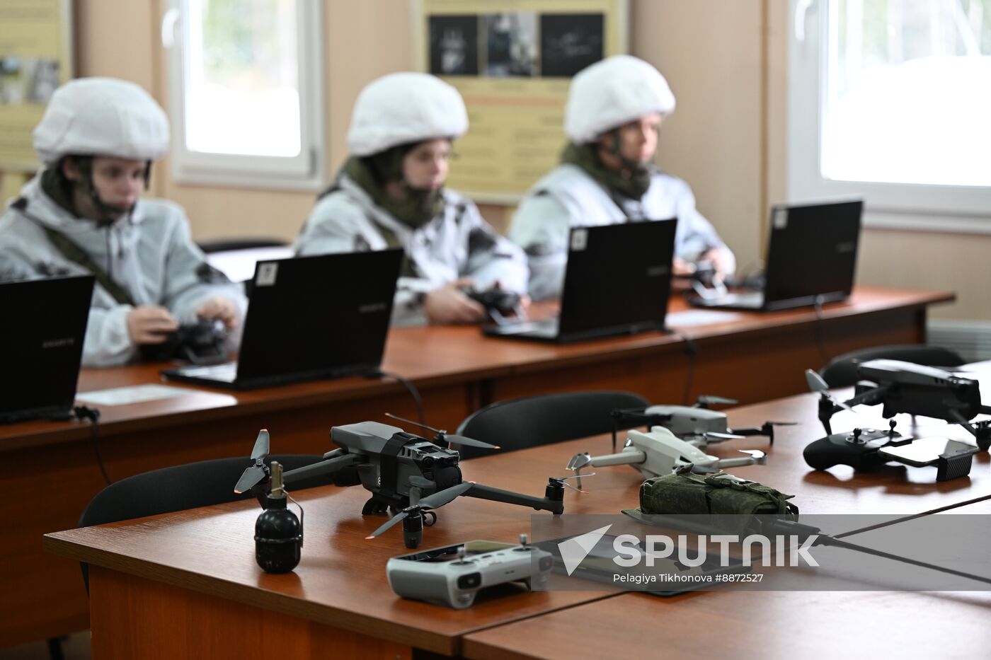Russia Defence Female Cadets Training