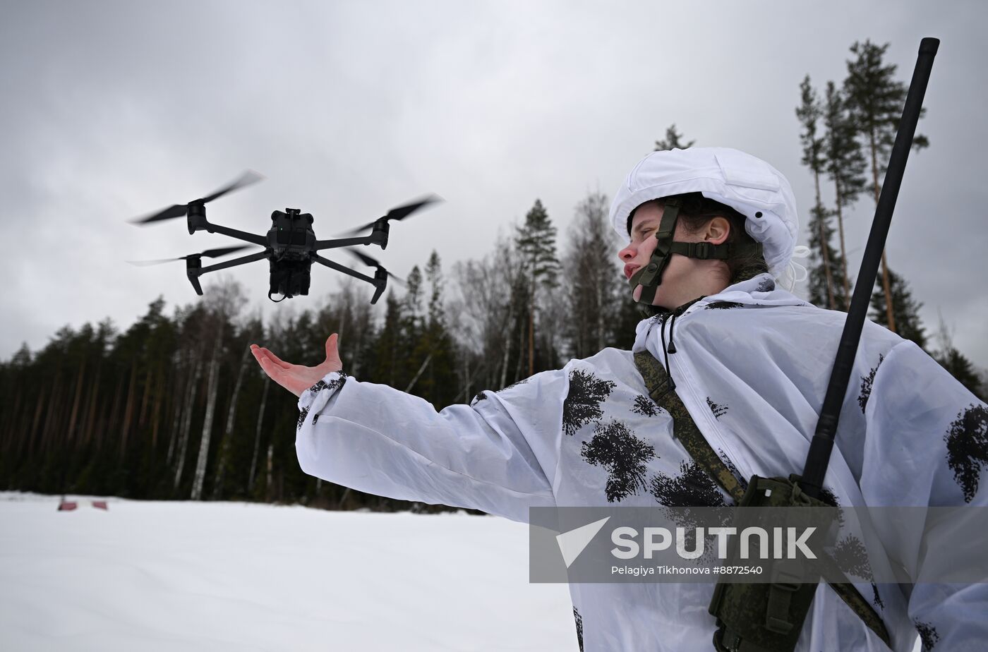 Russia Defence Female Cadets Training