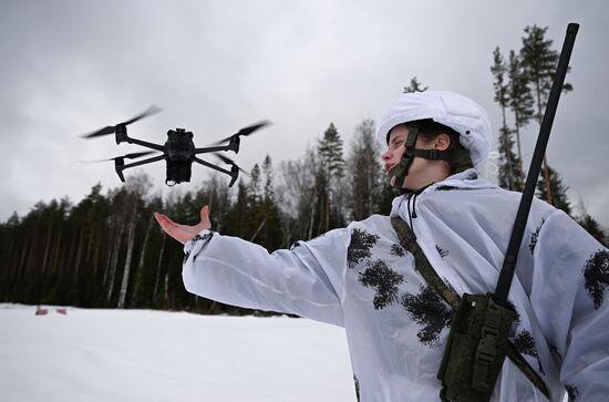 Russia Defence Female Cadets Training