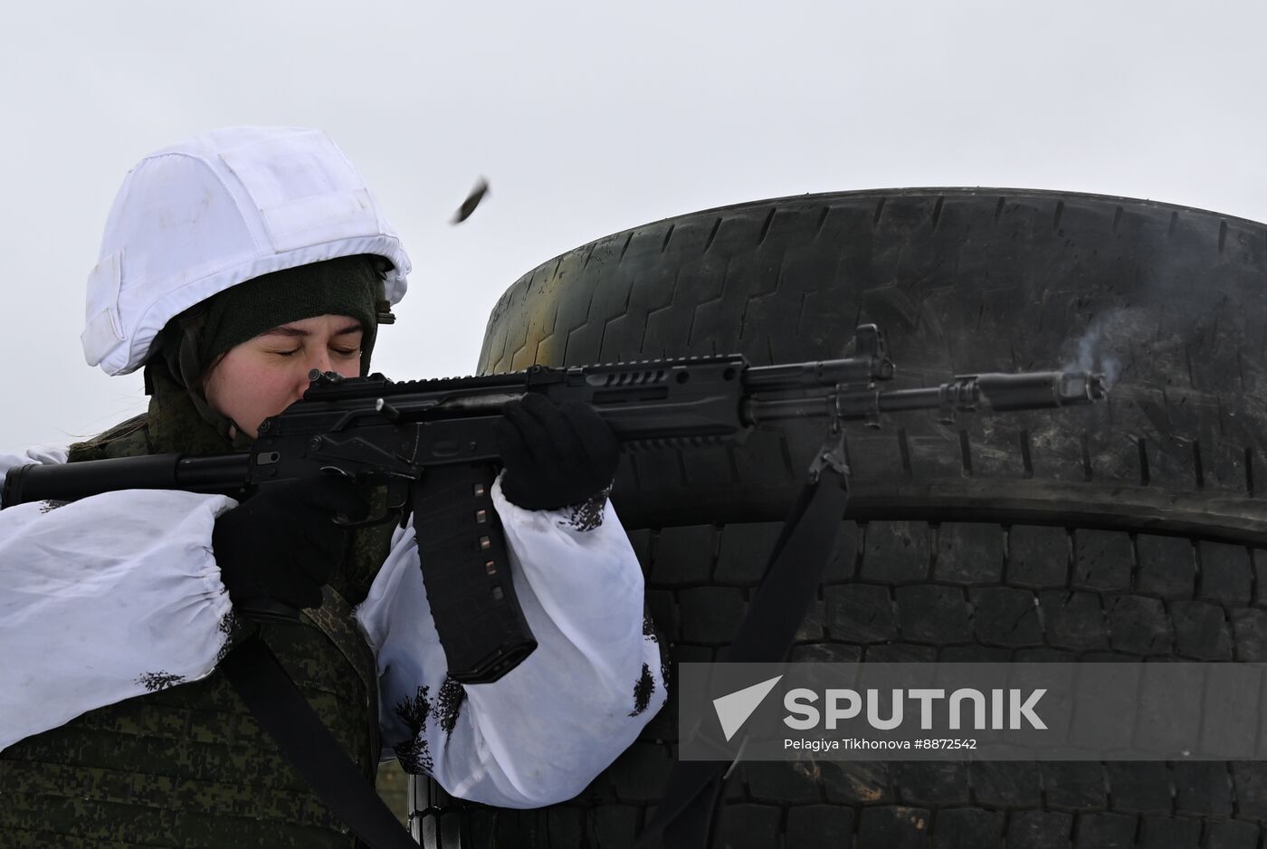 Russia Defence Female Cadets Training
