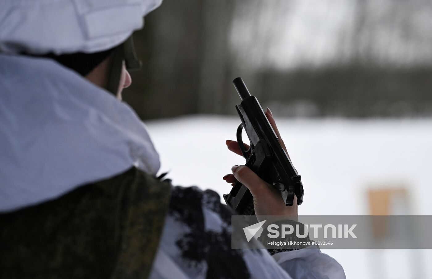 Russia Defence Female Cadets Training