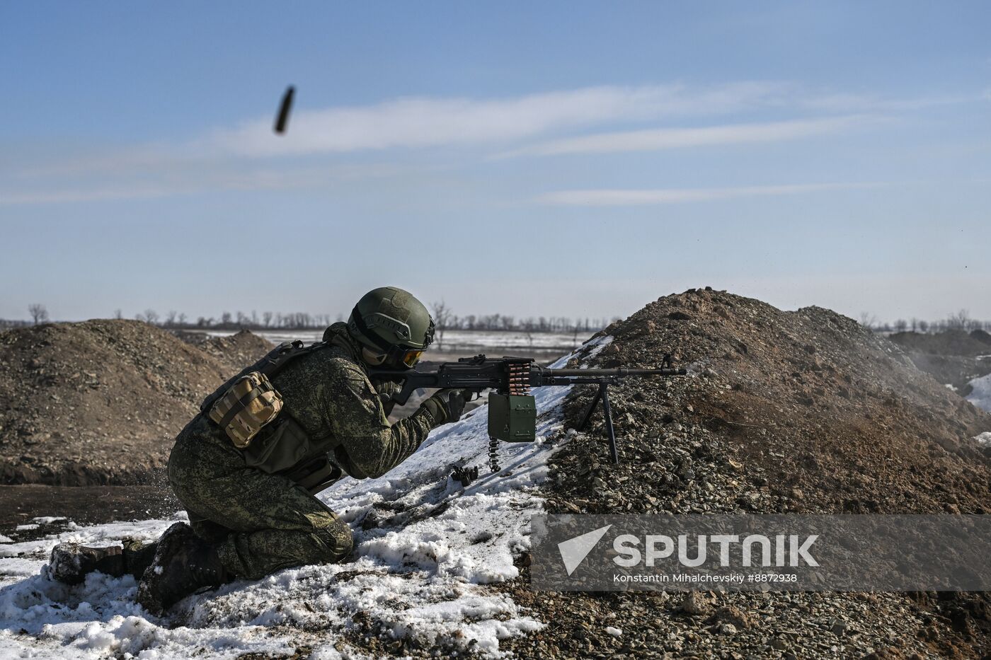 Russia Ukraine Military Operation Troops Training