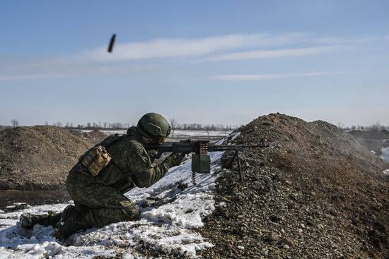 Russia Ukraine Military Operation Troops Training