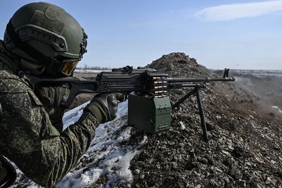 Russia Ukraine Military Operation Troops Training