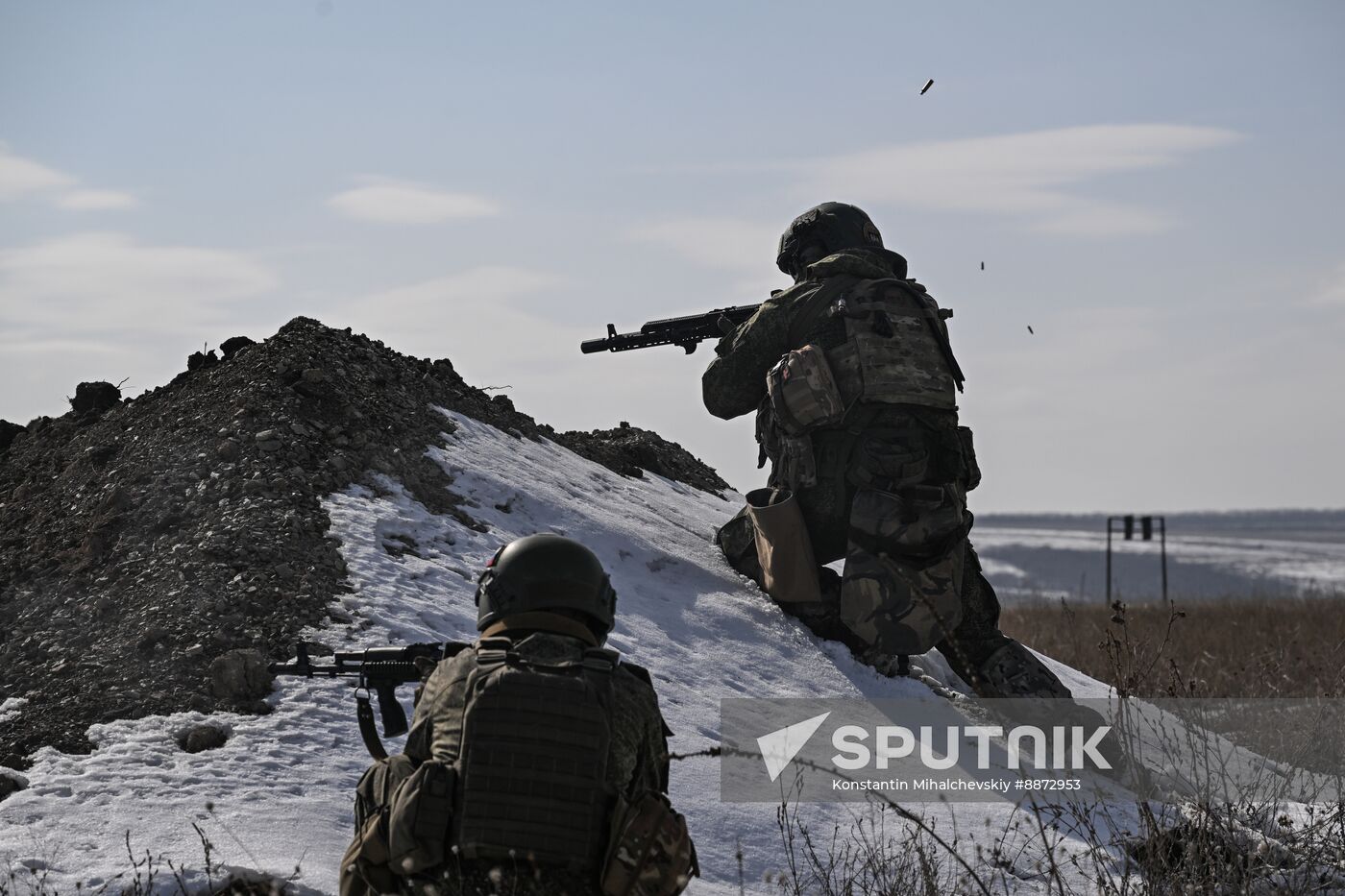 Russia Ukraine Military Operation Troops Training