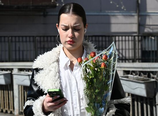 Russia Women's Day Preparations