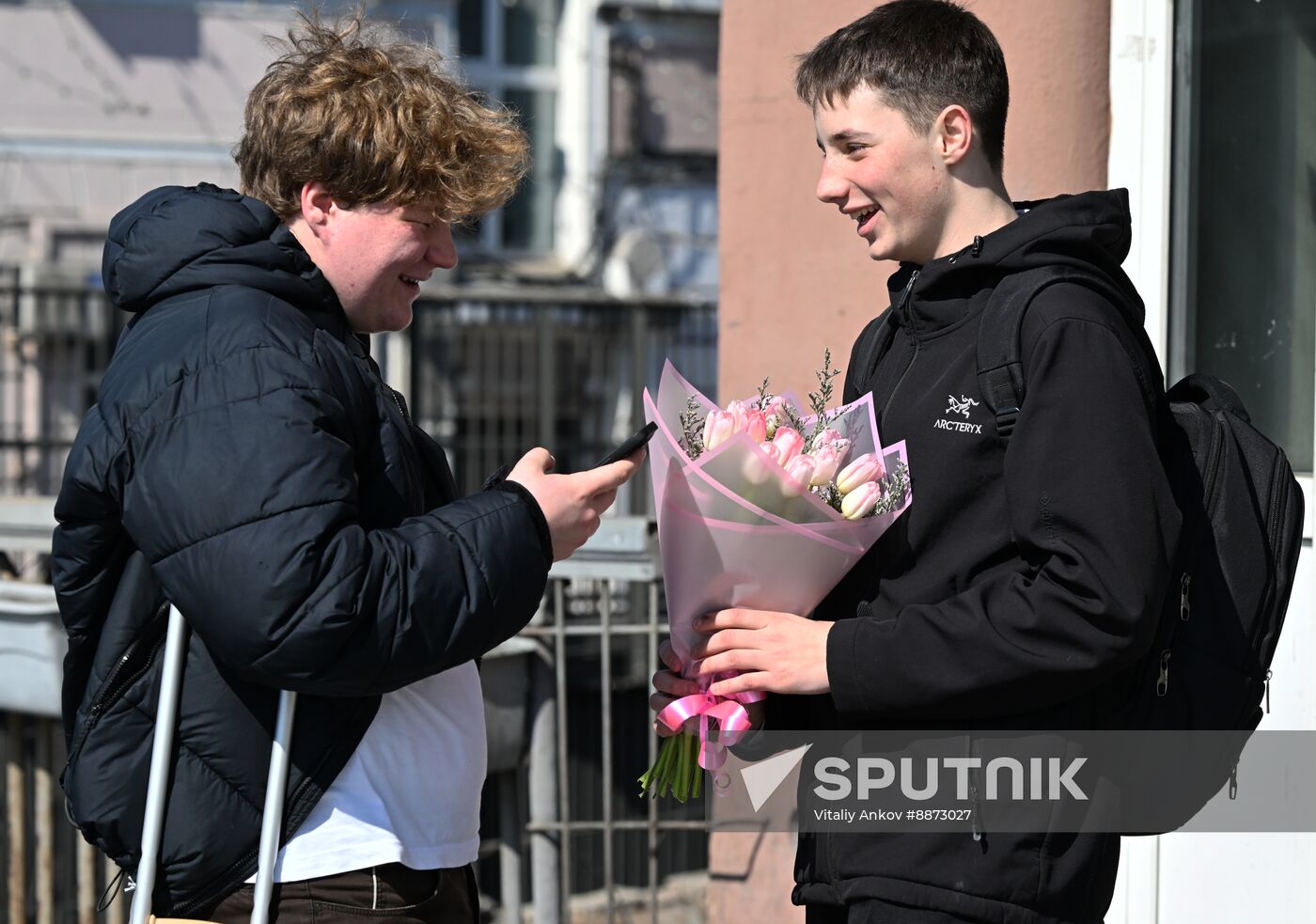 Russia Women's Day Preparations