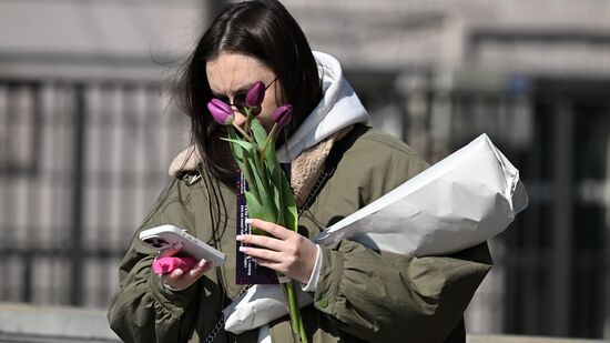 Russia Women's Day Preparations