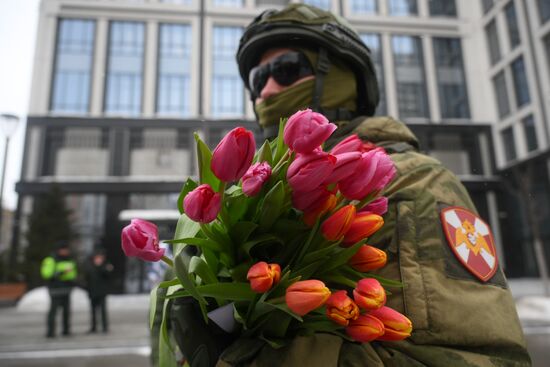 Russia Women's Day Greetings