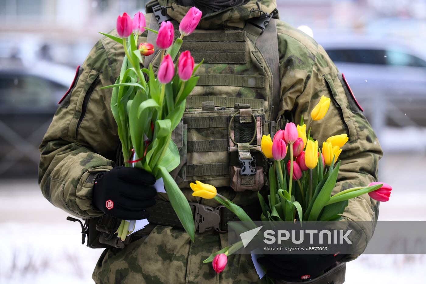 Russia Women's Day Greetings